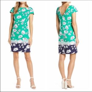 Eliza J Floral Cotton Dress Size 14